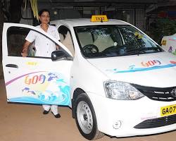 Image of Private taxi driver in Goa