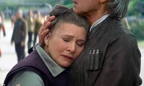 Image result for star wars the force awakens Leia+Han