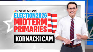 Live Kornacki Cam: Watch Steve Kornacki analyze midterm primary election results