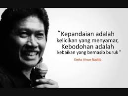 Image result for kutipan cak nun