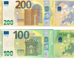200歐元紙鈔的圖片