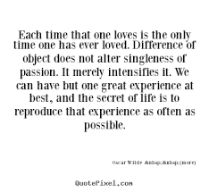 Customize image quote about love - Each time that one loves is the ... via Relatably.com