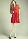 Red christmas dresses