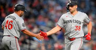 Abrams has grand slam and 5 RBIs, House, Tena and Millas also homer as Nationals rout Twins 15-2