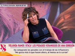 Sonsoles Ónega saca la cara por Ana Obregón y llama "desagradecida" a Yolanda Ramos por sus "mofas"