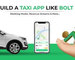 Image of Bolt ridesharing app