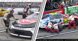 Pit-road chaos strikes Bell, Byron at New Hampshire