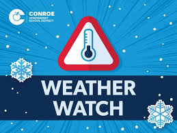 Conroe ISD posts inclement weather update