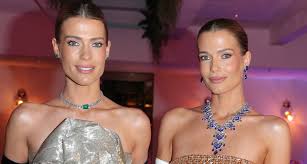 Amelia and Eliza Spencer are "Pure Magic" in Shimmering Metallic Gowns and Regal Jewels at Vienna Opera Ball