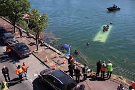 Bus plunges into river after trainee driver crash, massive rescue response: reports