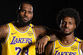 LeBron James on Relationship with Son Bronny as Teammates