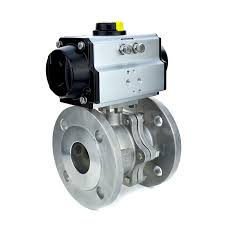Pneumatic Actuated Economy PN16 Flanged Ball Valve - Mars Select