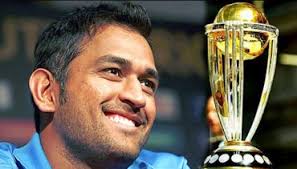 MS Dhoni with ICC Cricket World Cup 2011 Trophy. Share this post Permalink - ms-dhoni-icc-cricket-world-cup-2011