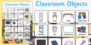 CLASSROOM OBJECTS - ACTIVITIES