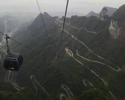 天門山索道的圖片