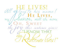 LDS Easter word art - colored | Things that I love but probably ... via Relatably.com