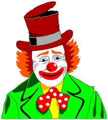 Image result for images of cartoon clown face