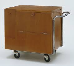 Drinks Trolley by Zsuzsa Kozma, 1938-9 - Victoria and Albert Museum - 2006AW1106_drinks_trolley_closed