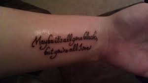 My newest tattoo. Mat Kearney lyric. | Quotes | Pinterest | Lyric ... via Relatably.com