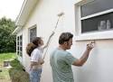 Peinture sur mur exterieur