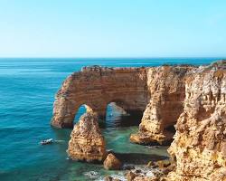 Imagen de las playas del Algarve