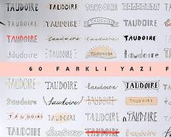 Farklı yazı tipi örnekleri resmi