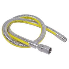 Sanivesk gasslang 1/2"F x 1/2"M 1 m inox | Flexibele slangen ...