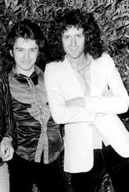 Resultado de imagem para john deacon and brian may