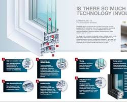 Imagine cu Komerling PVC windows thermal insulation