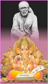 Image result for images of shirdisaibaba with ganesh