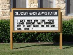 Church signs on Pinterest | Funny Church Signs, Church and Hilarious via Relatably.com