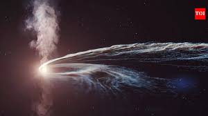 This supermassive black hole is growing brighter and more ...