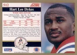 1991 Score #512 Hart Lee Dykes Back - 3270-512Bk