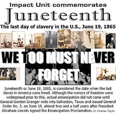 Image result for juneteenth
