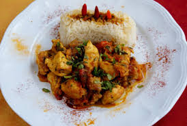 Résultat de recherche d'images pour "curry de volaille riz madras"