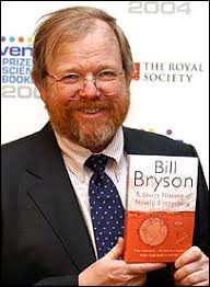 Bill Bryson PA. It was Bryson&#39;s first foray into popular science writing - _40272419_bryson2_pa_203