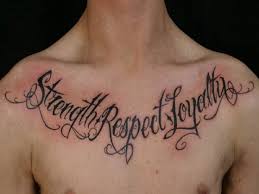 Meaningful quotes tattoo around the chest for guys | Skin Pics ... via Relatably.com