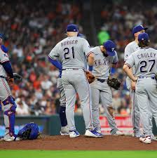 55-57 - Rangers succumb to sweep following 7-3 finale loss in Houston