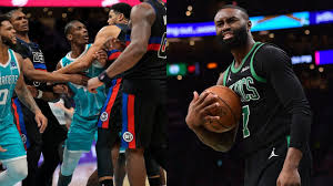 "Somebody Gotta Die": Jaylen Brown Assesses Jalen Duren 'Mushing' Moussa Diabate's Face During Hornets-Pistons Brawl