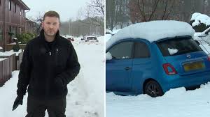 Aberdeenshire battered by snow as UK braces for Storm Goretti