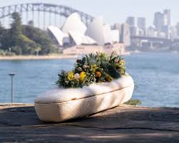 Carolyn was laid to rest in a coffin grown from mushrooms. She is part of a growing trend - SMH.com.au