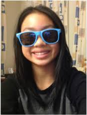 Next up is Stella with her sky blus STARKID sunglasses! - 1342385997