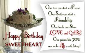 Happy birthday wishes and poems for sister, brother, wife, husband ... via Relatably.com