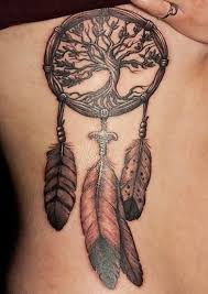 Resultado de imagen de imagenes de tatuajes de atrapasueños