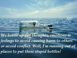 Bottled Up Emotions Quotes. QuotesGram via Relatably.com