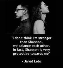 Shannon Leto Quotes (&amp; pics!) on Pinterest | Shannon Leto, Mars ... via Relatably.com