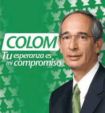 Álvaro Colom wird Präsident Guatemalas. Über Exmilitär gesiegt: Álvaro Colóm