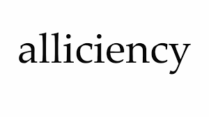Image result for alliciency