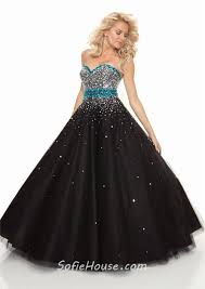 Image result for blue and black dress