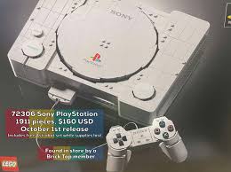 Lego's PlayStation 1 set leaks before announcement